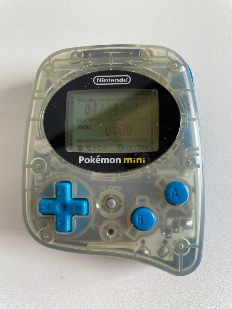 ポケモンミニ本体 & ソフト2点　Pokémon mini 任天堂