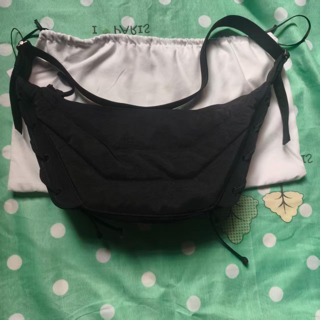 LEMAIRE Small Soft Game Bag ブラック