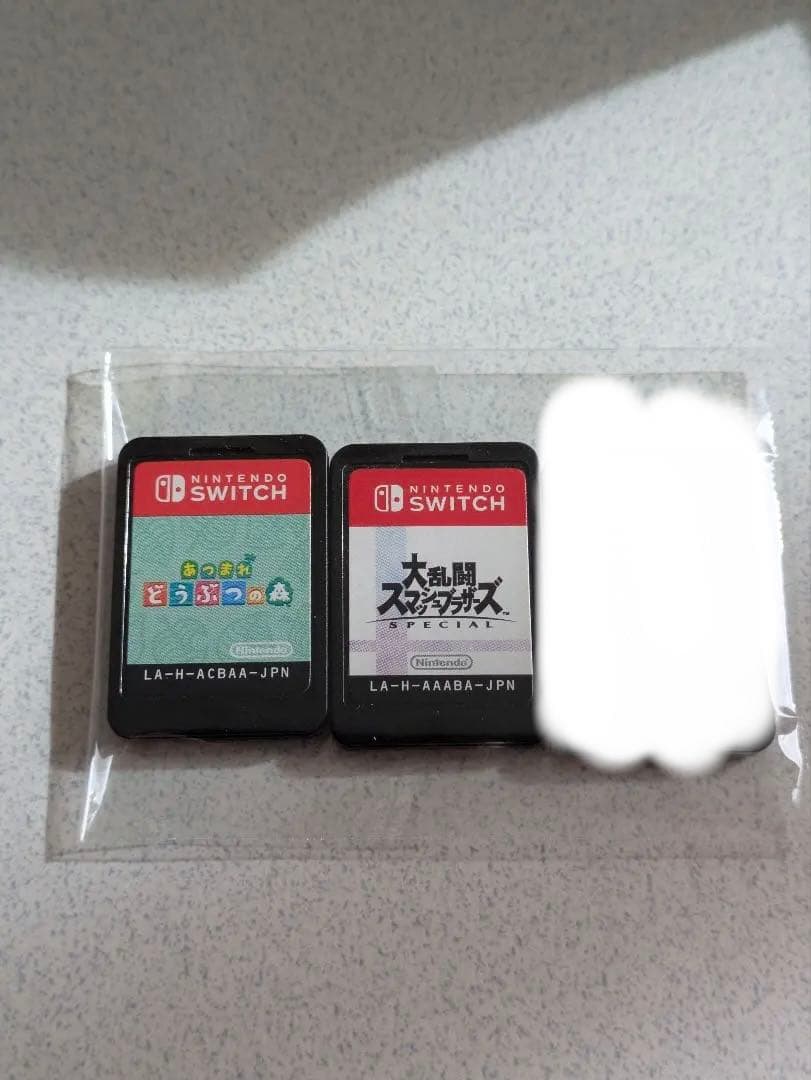 Switch ソフトのみ　あつまれ！どうぶつの森、スマブラ