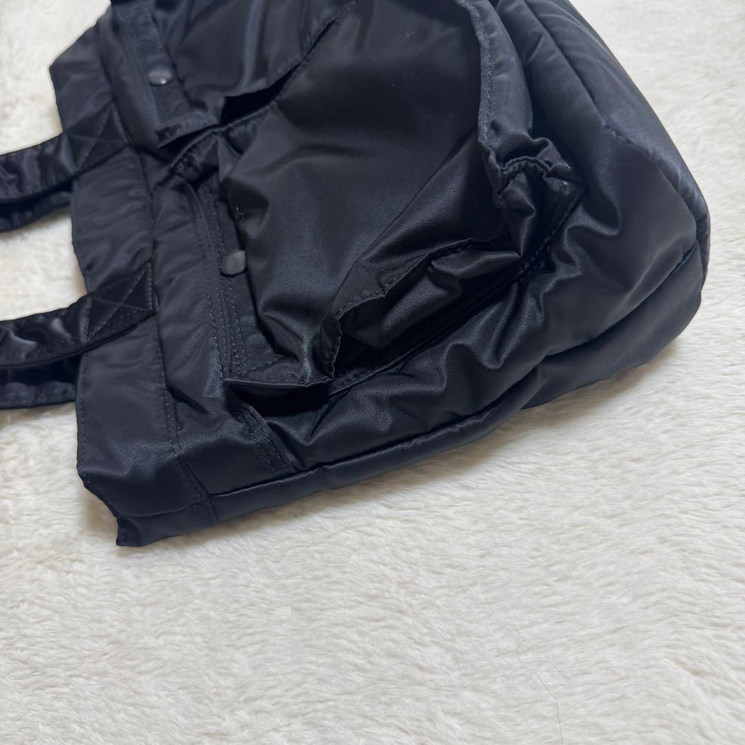 美品PORTERタンカー トートバッグ黒ハンドバッグ