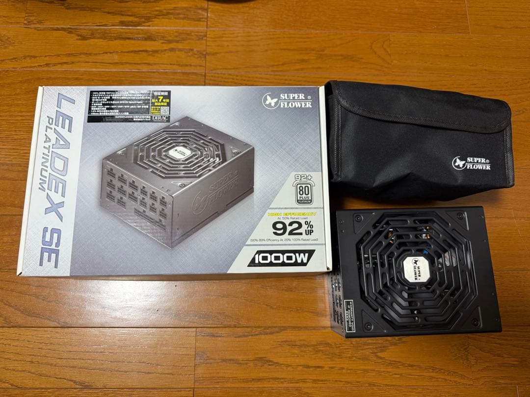 電源ユニット SUPER FLOWER LEADEX SE PLATINUM 1000w