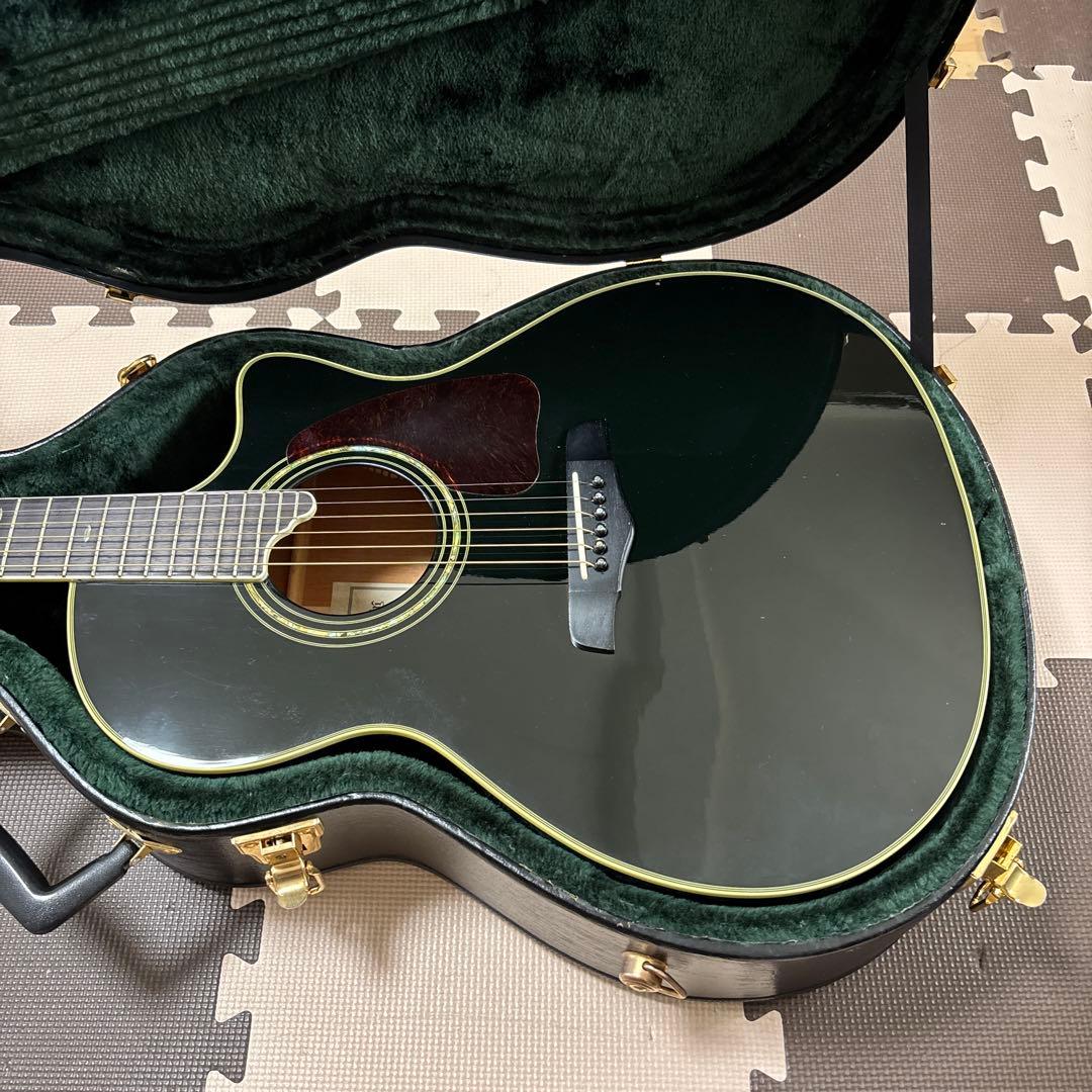 S.Yairi YE55 Black エレアコ 【トップ単板】ハードケース付き