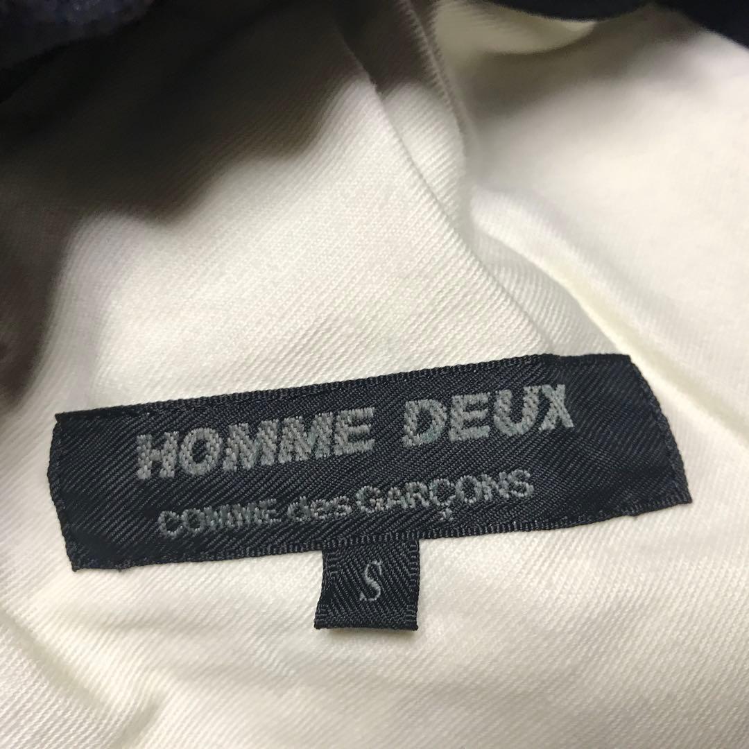 コムデギャルソンオムドゥポリ縮絨イージーパンツ