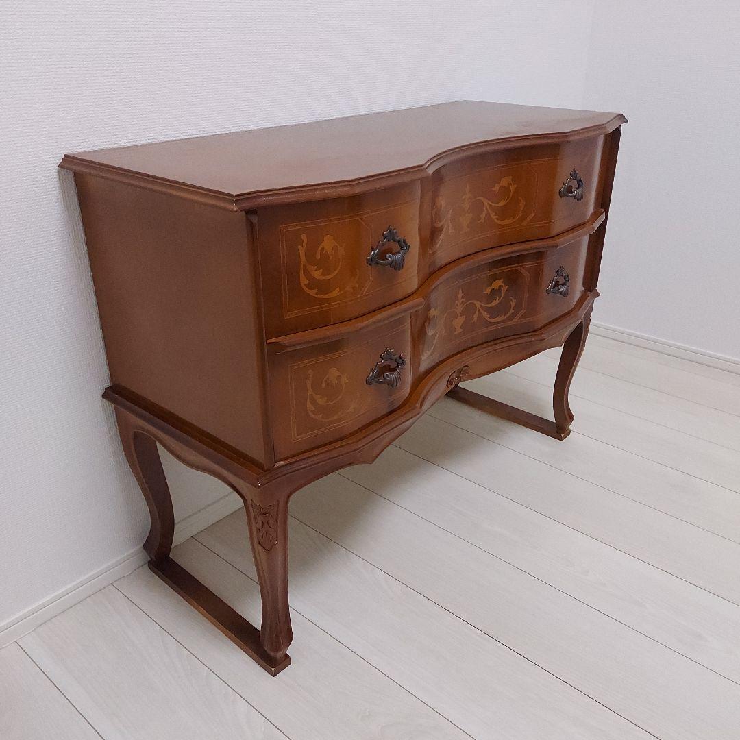 イタリア家具 タロッコ社製 クラシック アンティーク 2段チェスト