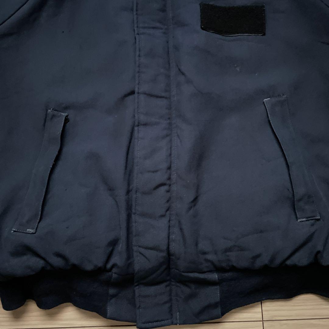 希少 00s 米軍 実物 シップボード ジャケット ステンシル XL アラミド