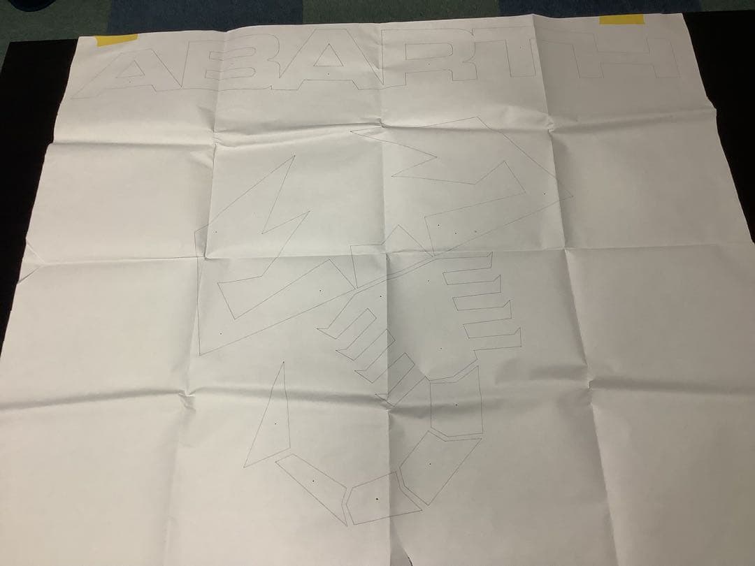 アバルトabarth ガレージサイン　おまけ付き