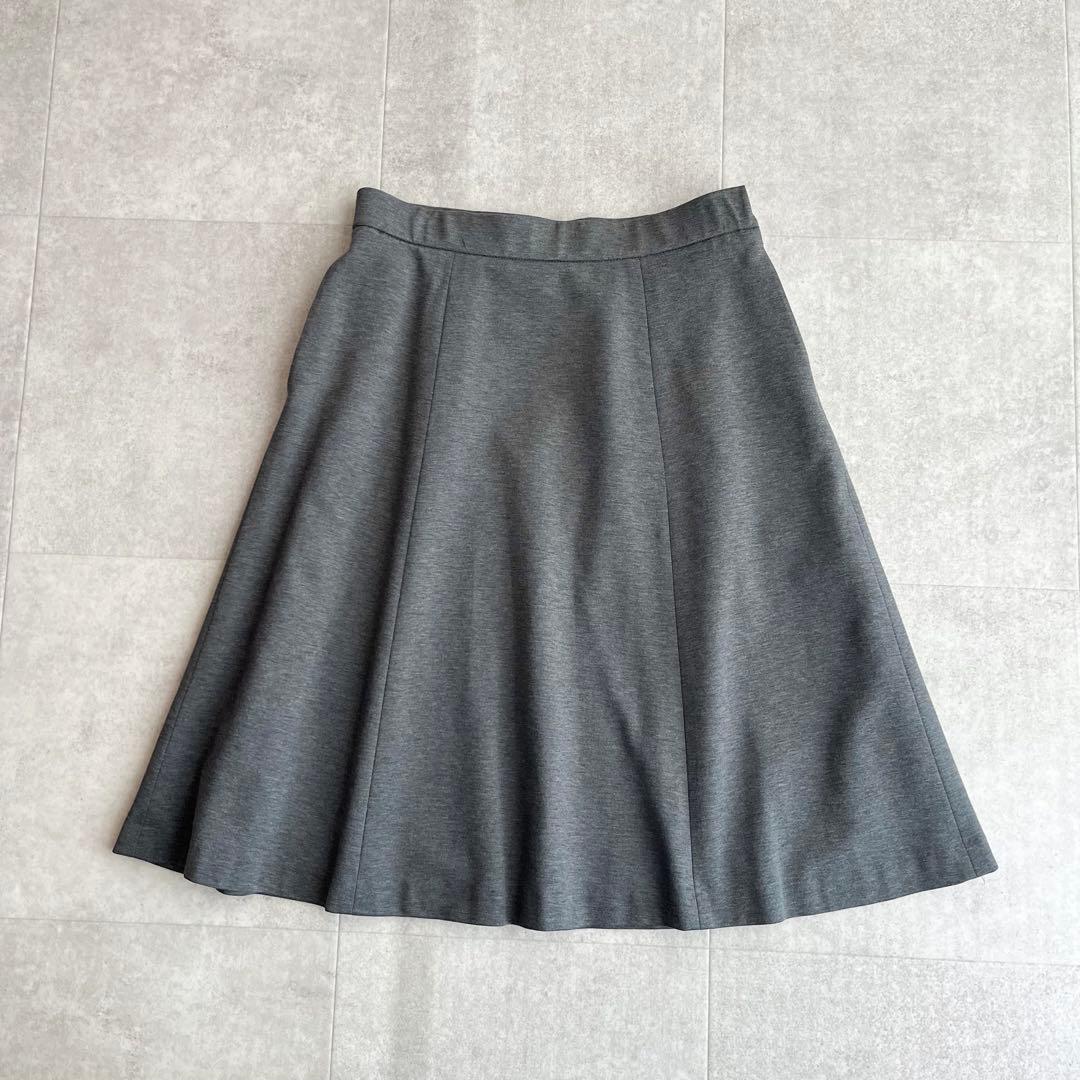 【極美品】組曲 Octaツイルジャージ テーラードジャケット スカートスーツ