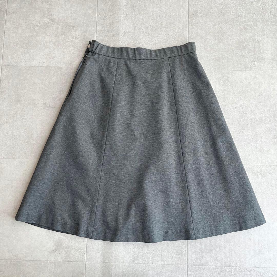 【極美品】組曲 Octaツイルジャージ テーラードジャケット スカートスーツ