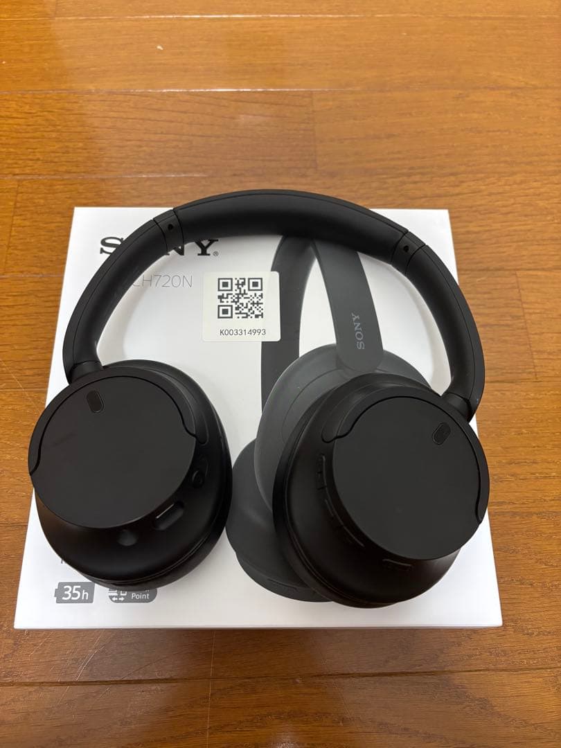 【SONY】【ヘッドホン】WH-CH720N ブラック　ヘッドホン