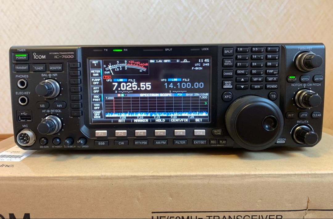 ICOM IC-7600 HF/50Mhz帯 アマチュア無線機