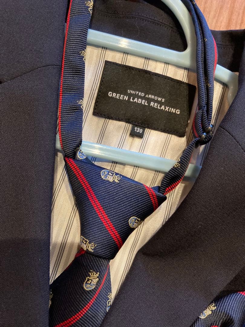 ユナイテッドアローズ キッズ スーツ シャツ ネクタイ付き 入学式 卒園式