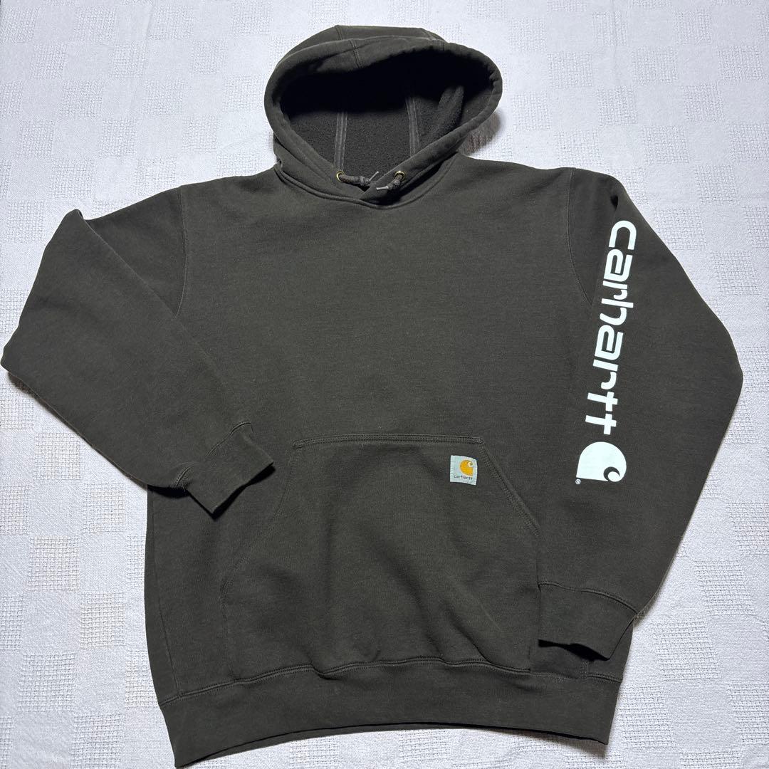 toshi lshiCarharttフード付スエット ヘビーウエイトM裏起