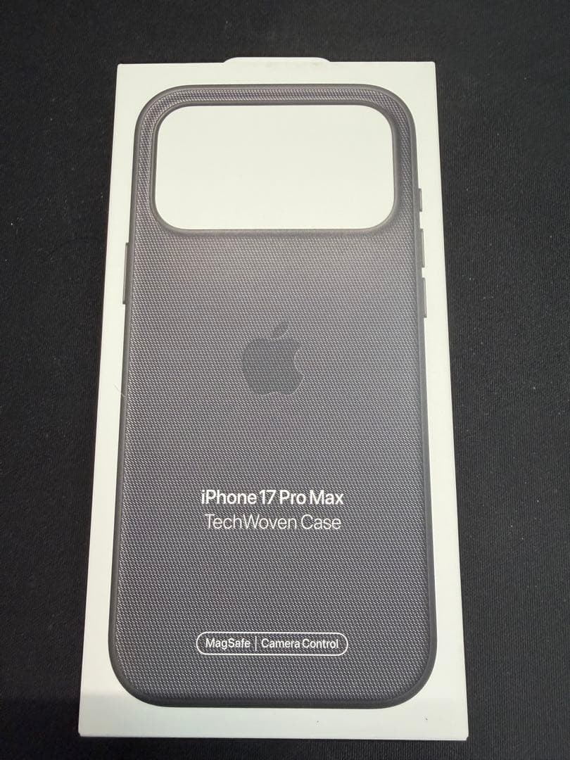 新品 iphone 17 pro max techwoven case ブラック