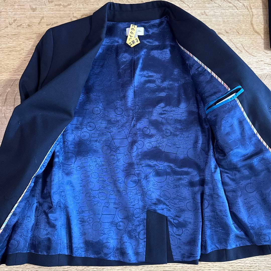 ポールスミスジュニア　ネイビー フォーマルスーツ 6A