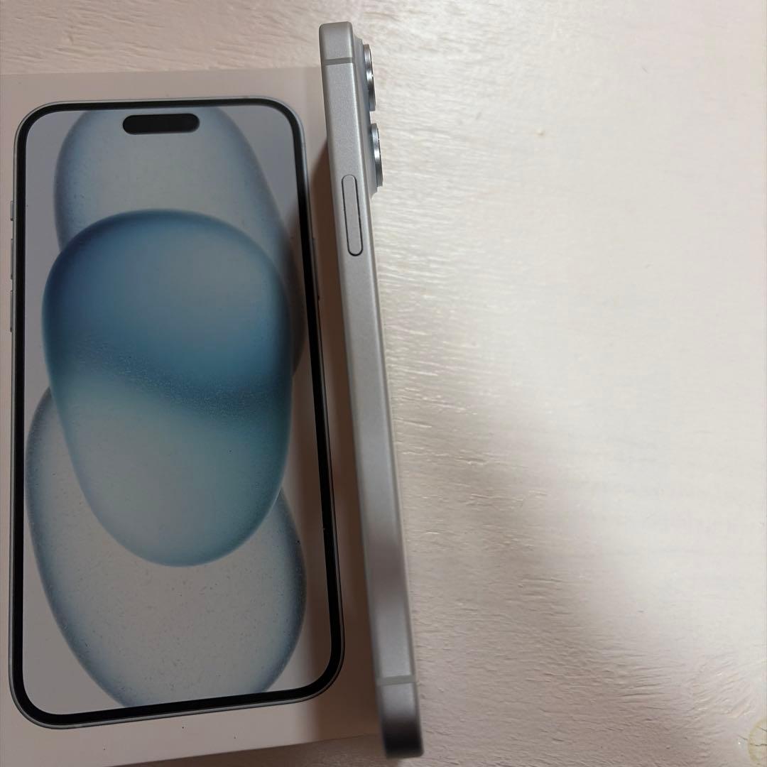 【美品】iPhone15plus 256GB本体 バッテリー90% 充電522回
