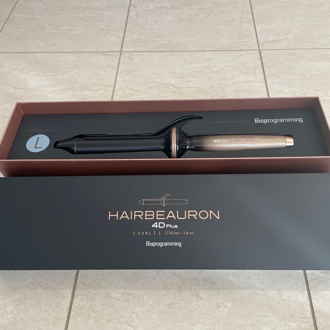 ヘアビューロン 4D Plus 34.0mm カールアイロン　2025年製