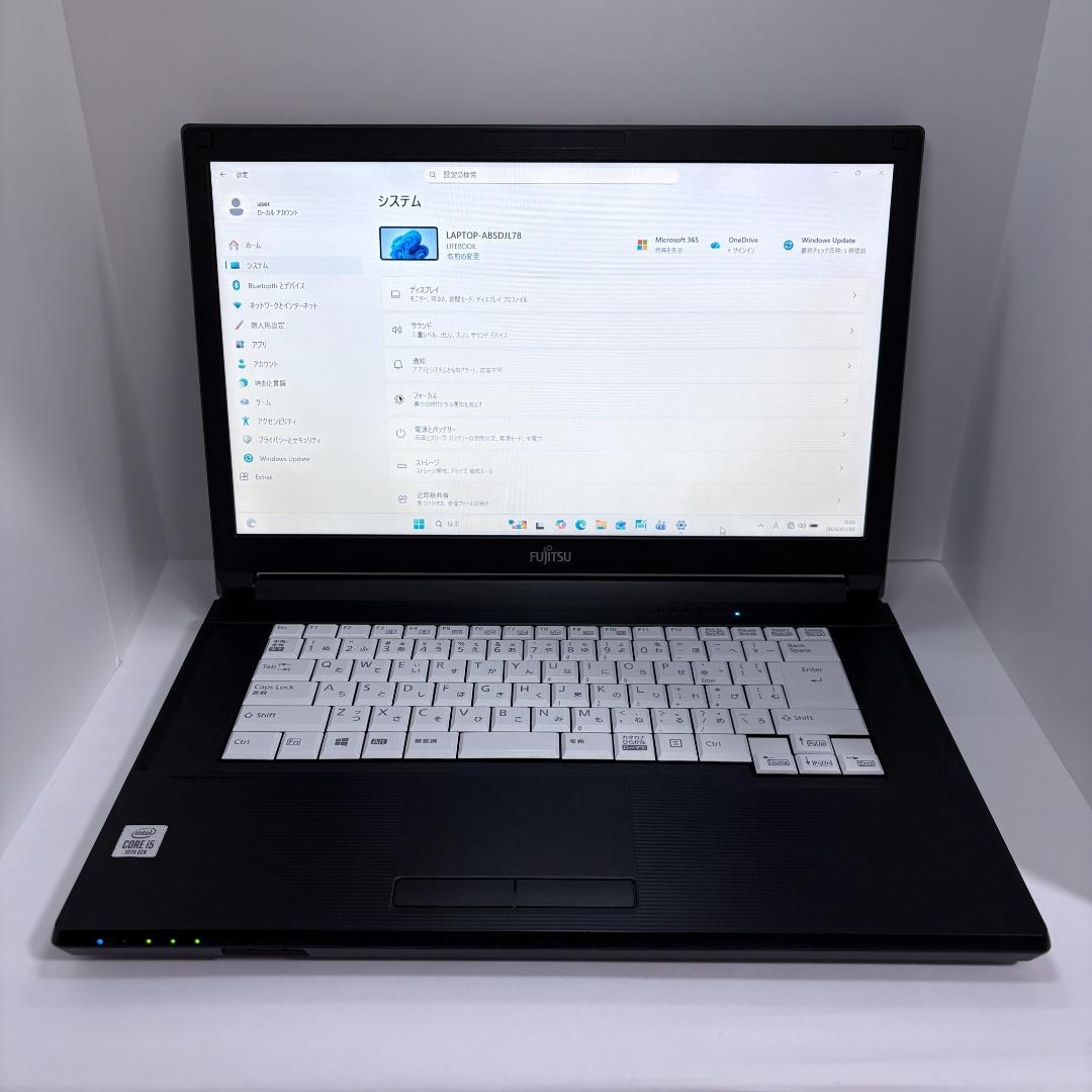 富士通 LIFEBOOK A5510/D 大画面15.6型 8G/HDD500G