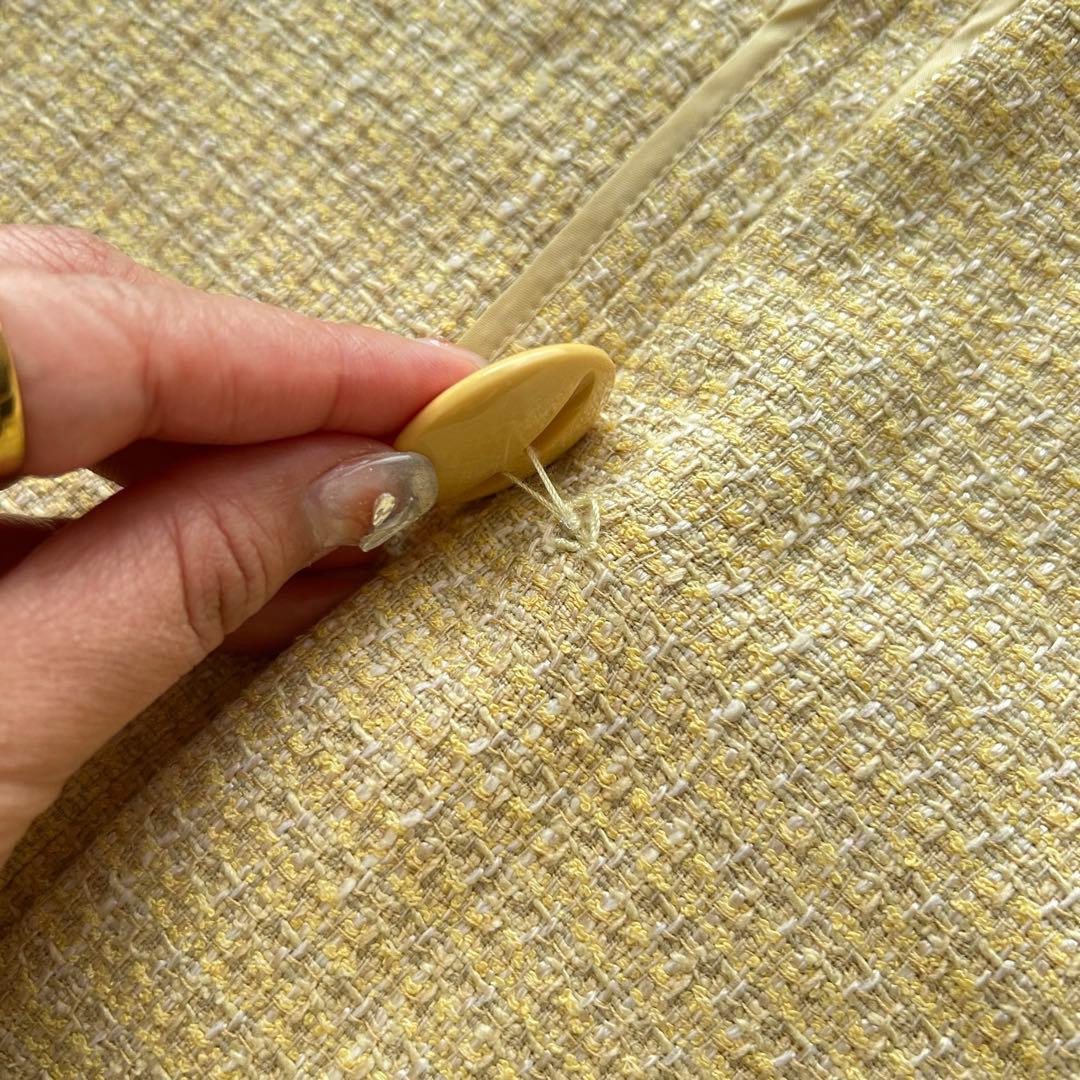 【希少】Dior ディオール M セットアップ フォーマルスーツ ツイード