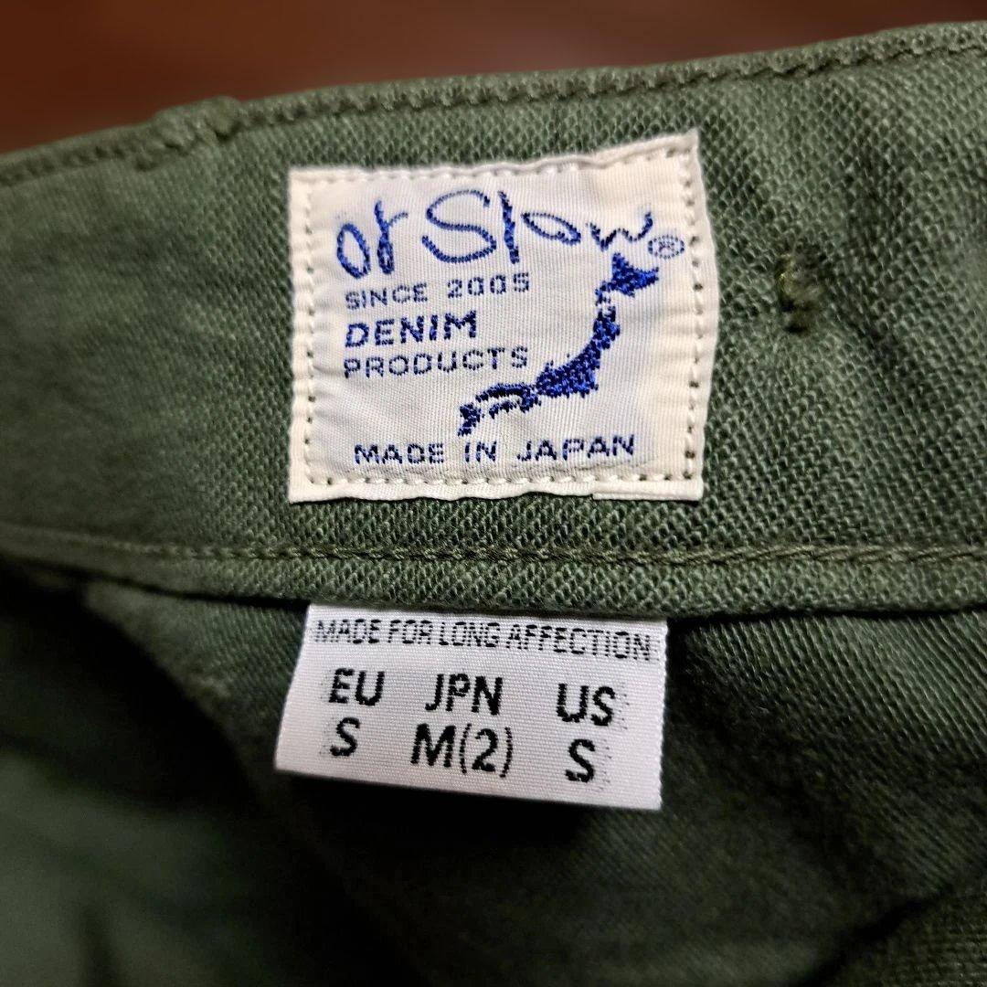 新品未使用　orslow slimfit fatigue M