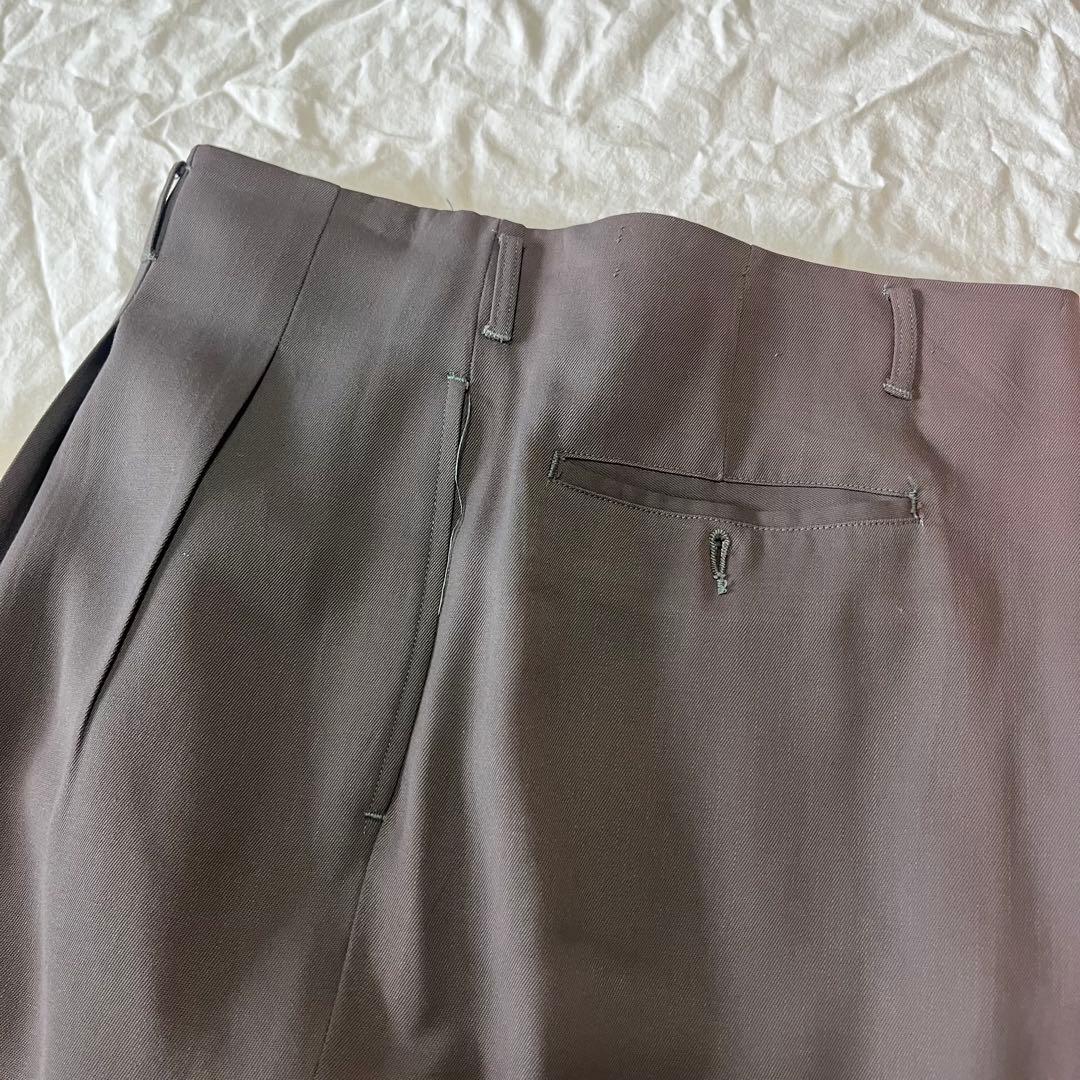 The wardrobe wing 50s ギャバジンスラックス