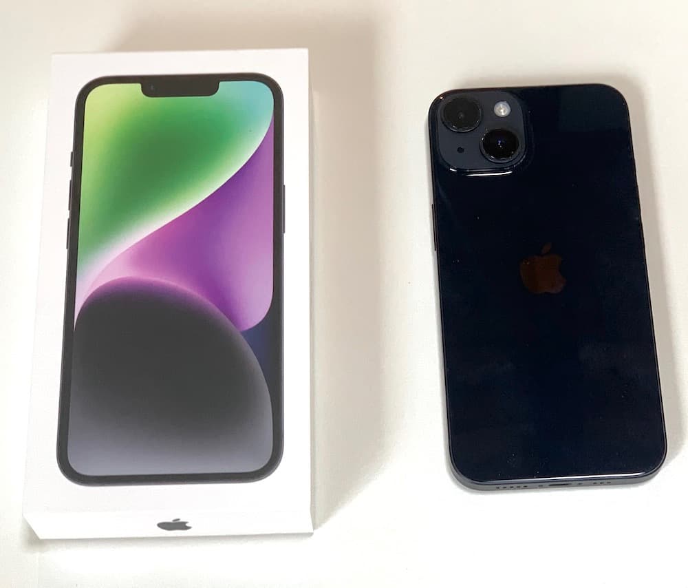 iphone 14/256GB/eSIM専用機種