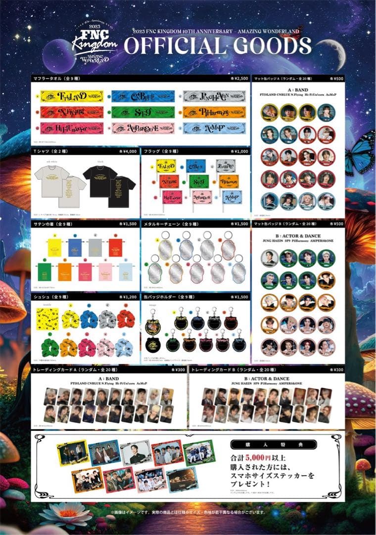 2025年　FNC KINGDAM チョンヘイン