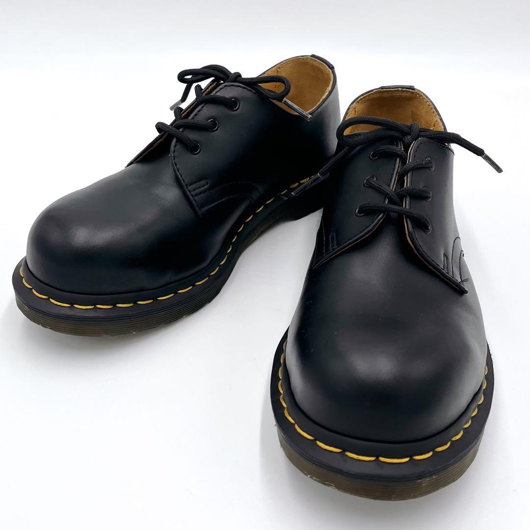 ✨廃盤品✨激レア❗️ドクターマーチン　ローカット　3ホール　スチールトゥ　UK5