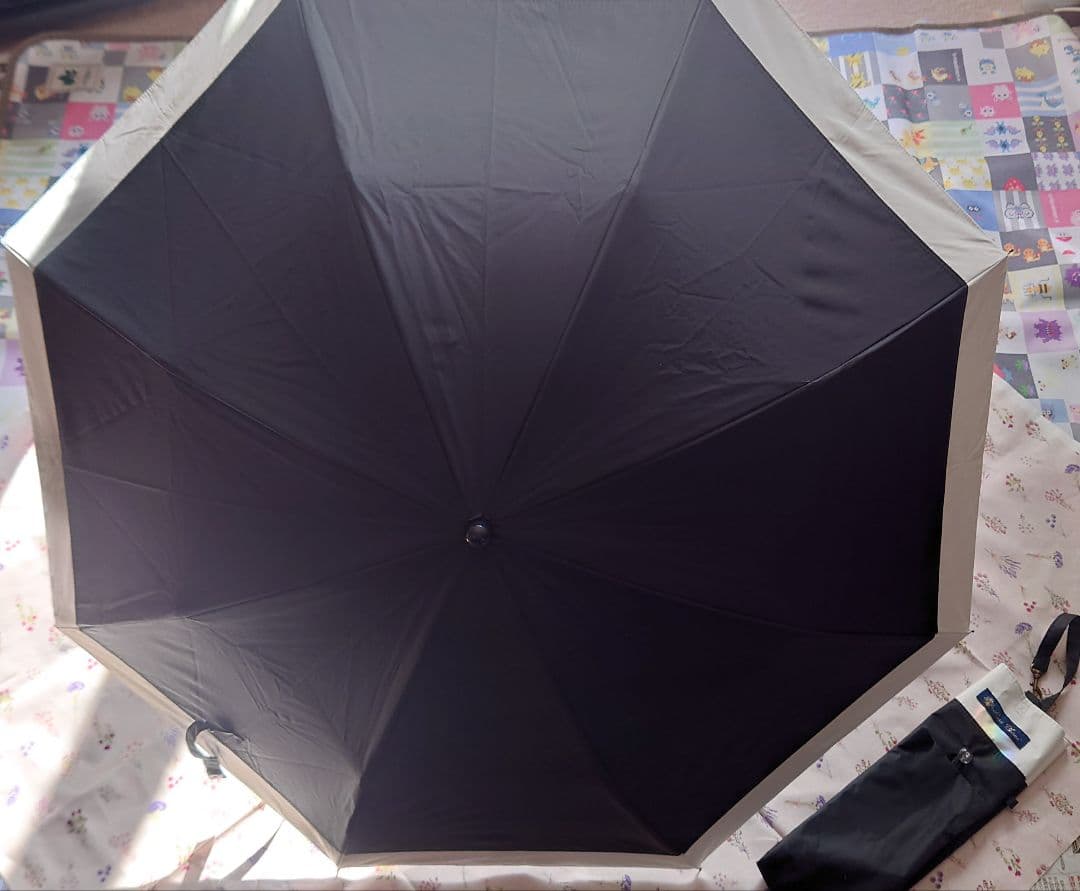 9/20迄値下げ❗芦屋ロサブラン＊晴雨兼用 完全遮光100％ 50cm ブラック