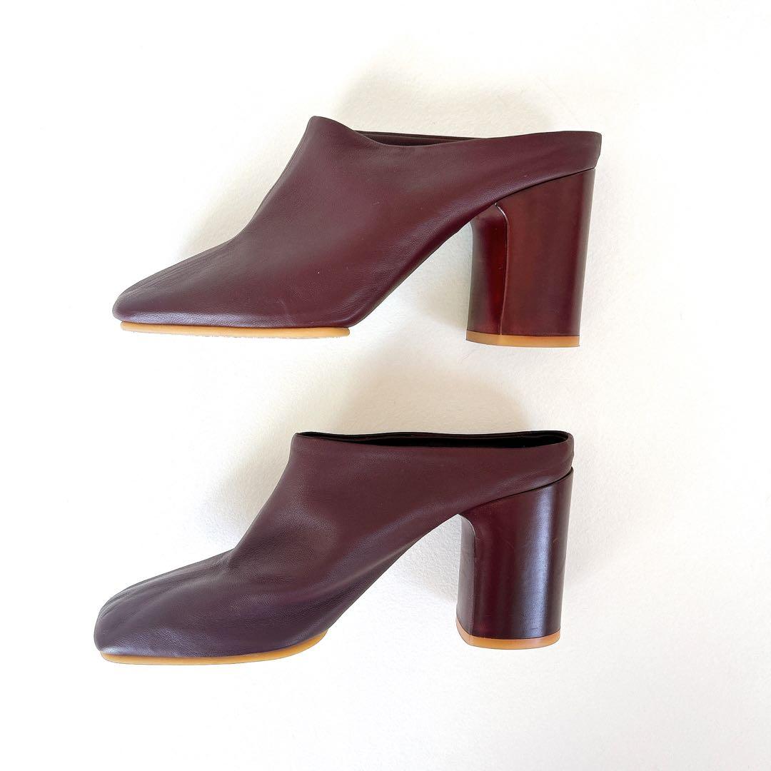 Acne Studios アクネストゥディオズ アクネ レザー ミュール ヒール