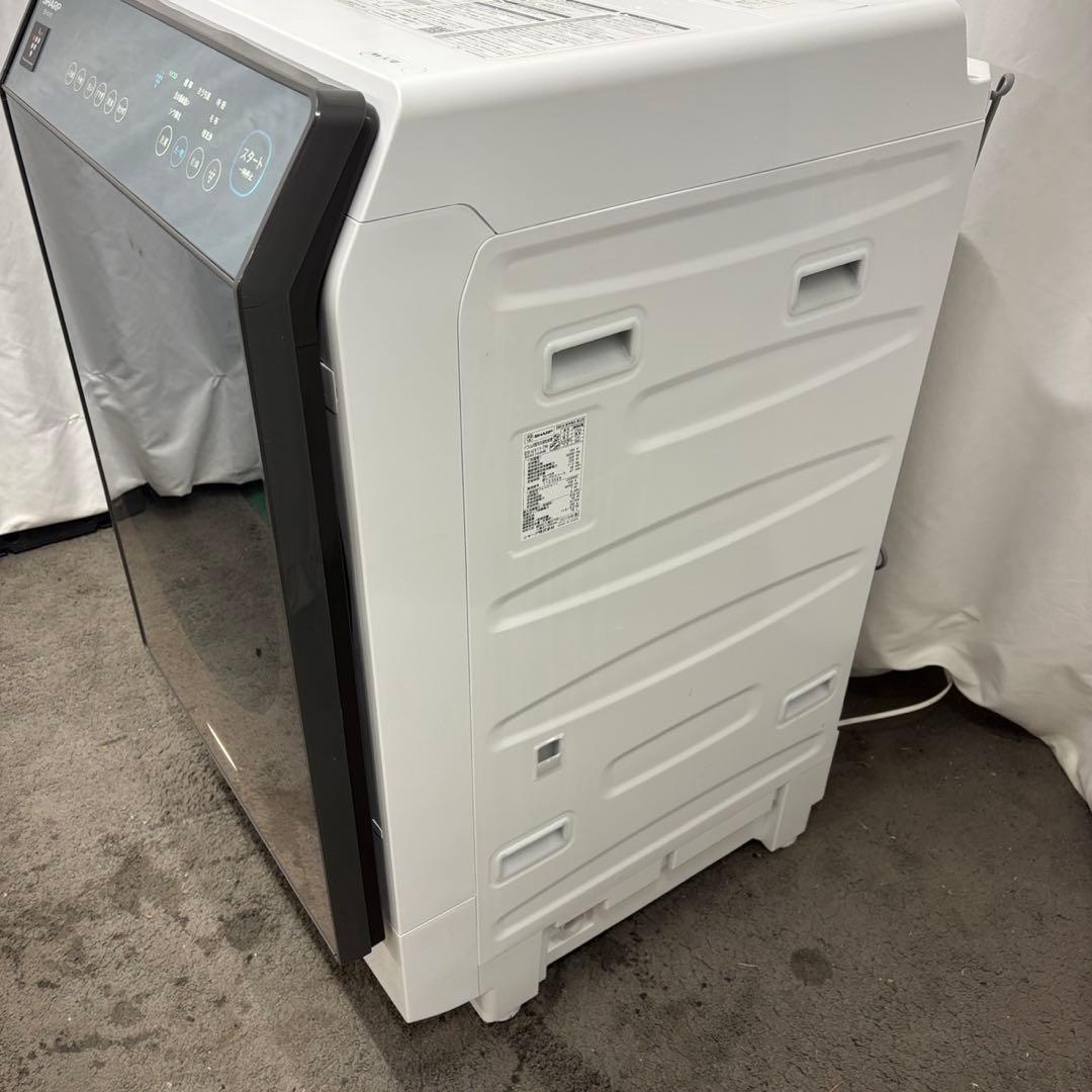 98　SHARP　ドラム式洗濯機　11キロ　乾燥　右開き　設置無料　中古　安い‼️