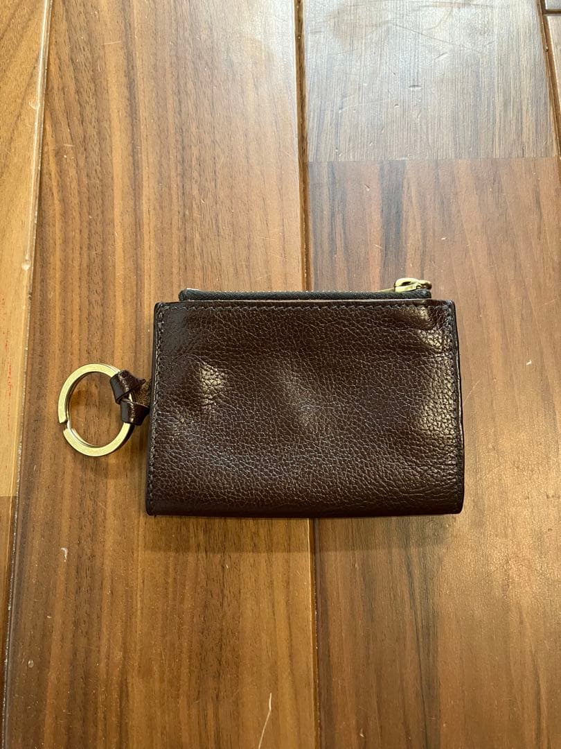 IL BISONTE イルビゾンテ キーケース パース ダークブラウン