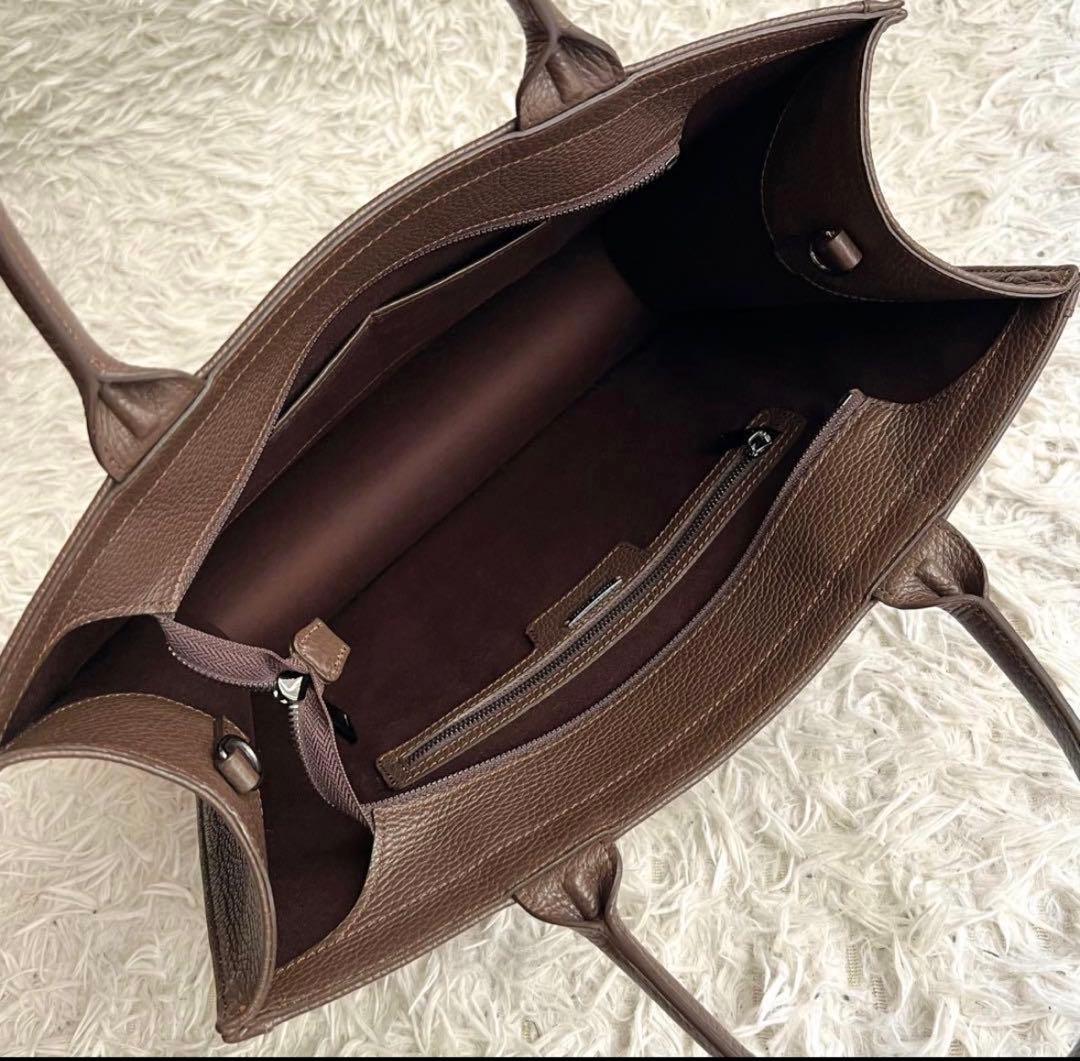 美品 ファビアナフィリッピ モニーレ 2way ハンドバッグ ショルダー A4