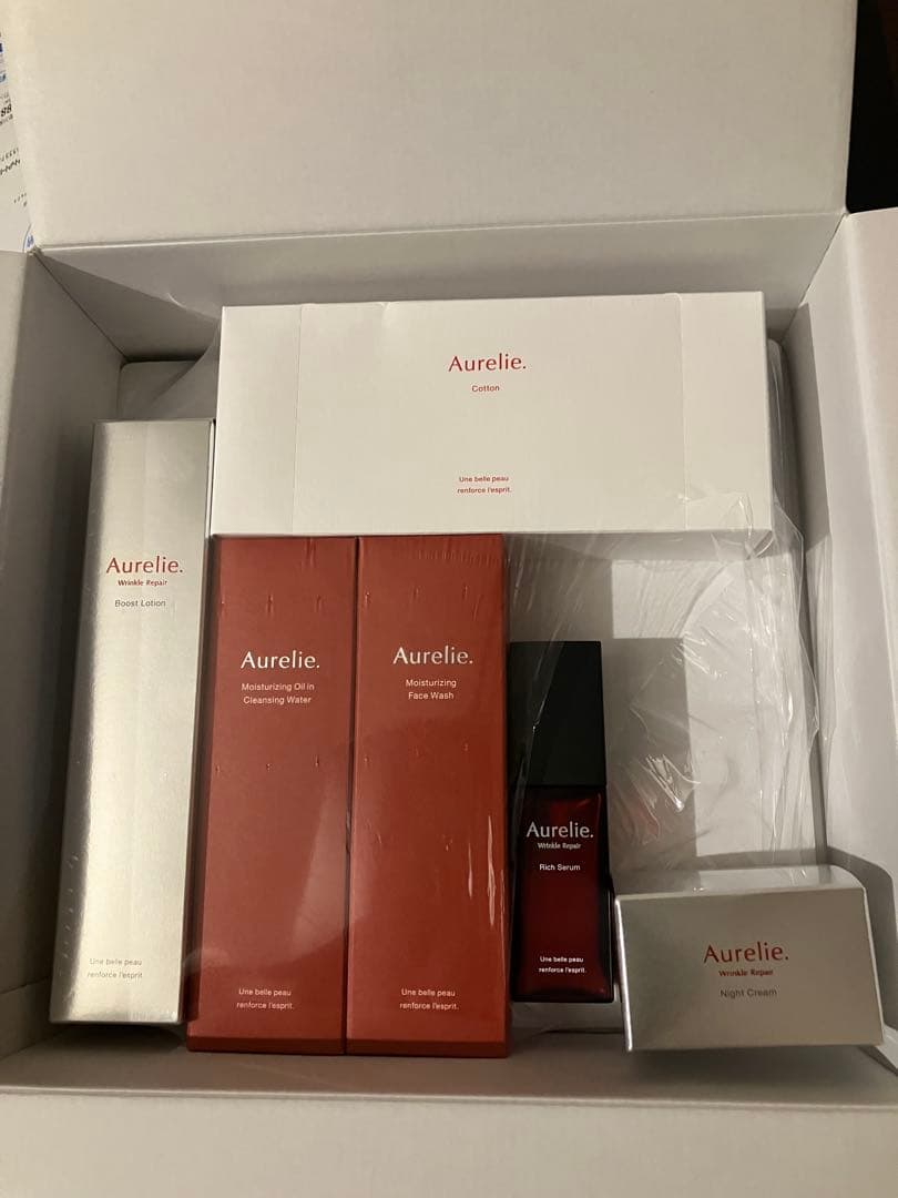 オレリー　プレミアム集中ケア　トライアルセット 5点(パックとコットン付き)