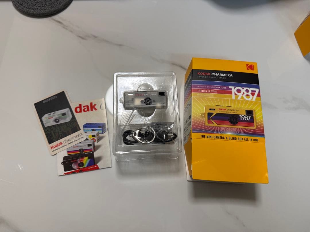 【限定シークレット】Kodak Charmera キーホルダー デジタルカメラ