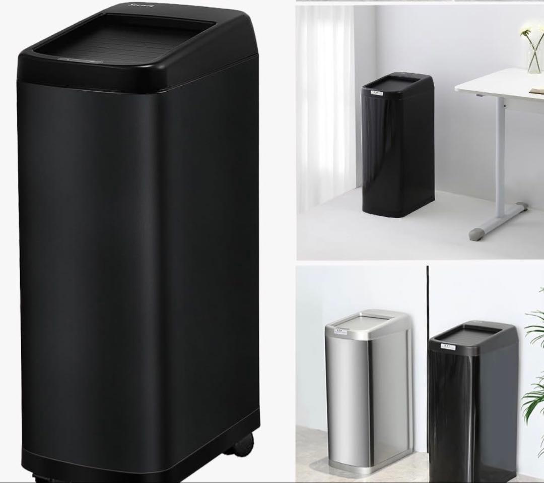 値下げ！！Seewin センサー式自動開閉ごみ箱 45L 黒　在庫2まとめて