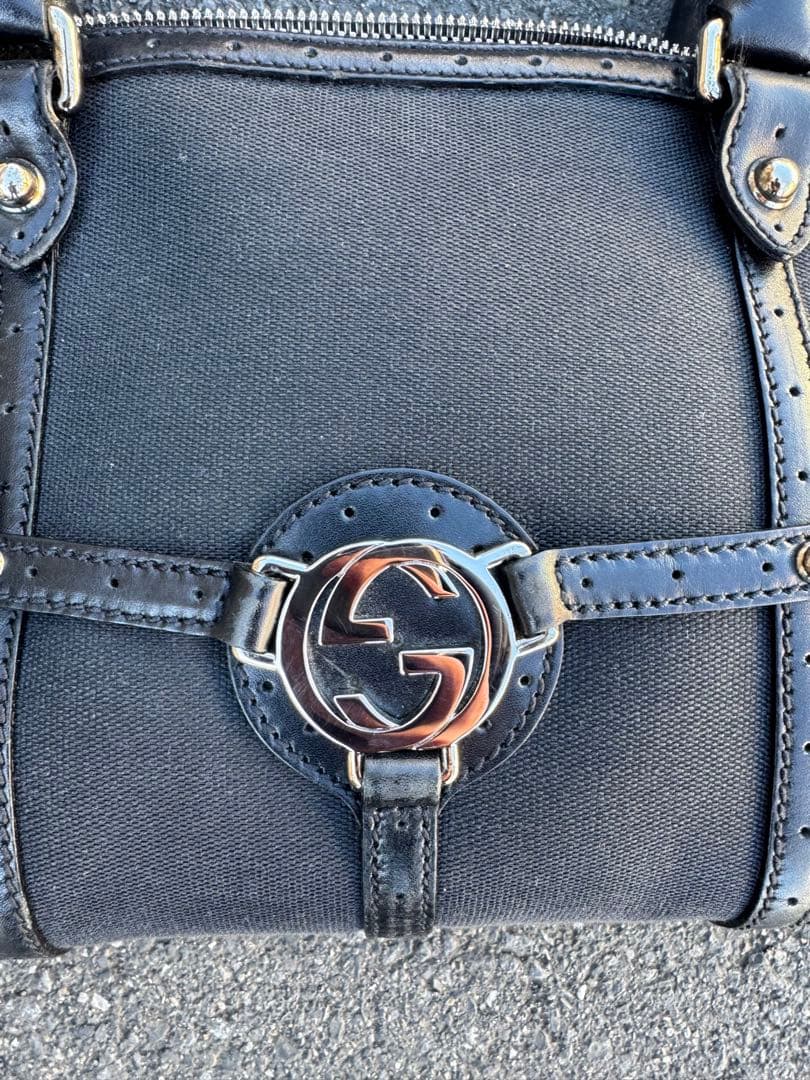 か*ん様 OLD GUCCI ハンドバック y2k グランジ