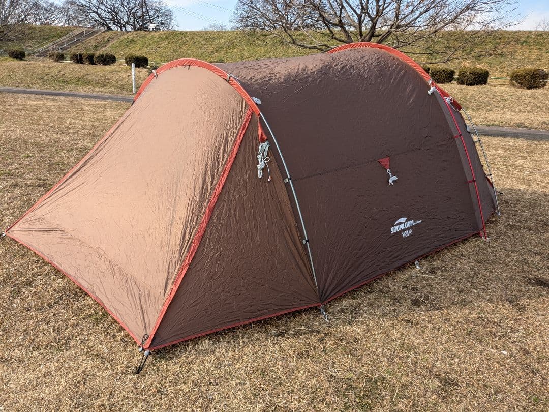 【美品】Soomloom　林間4P　トンネル2ルームテント