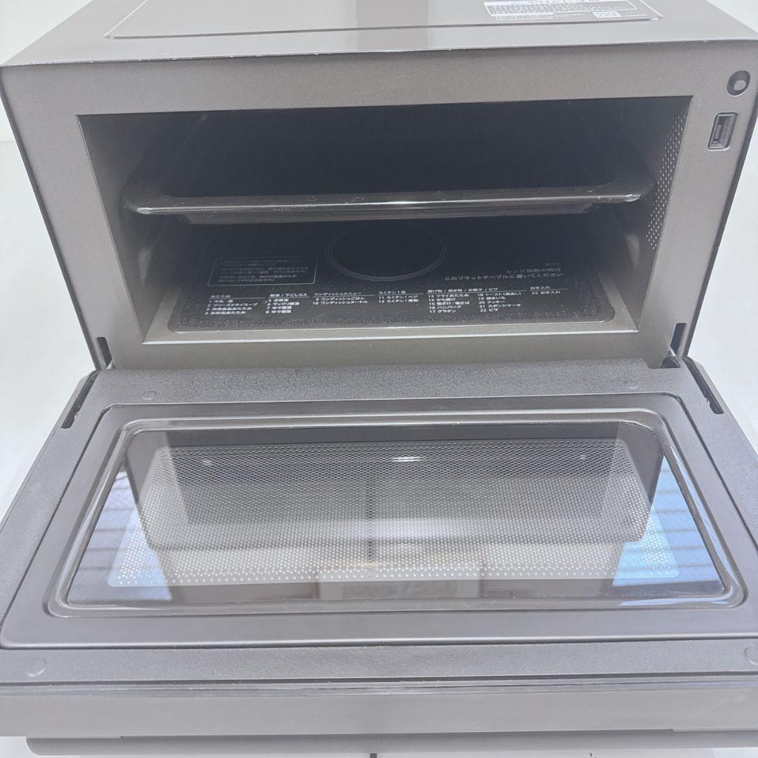 中古 SHARP シャープ オーブンレンジ ブラック 2024年製