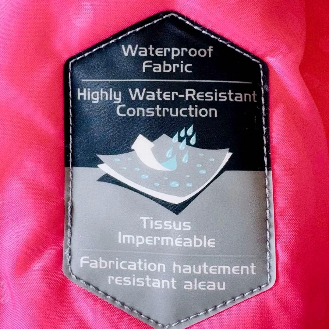 極美品　100 スノーウェア　防寒　上下 ピンク 女の子 キッズ　コロンビア