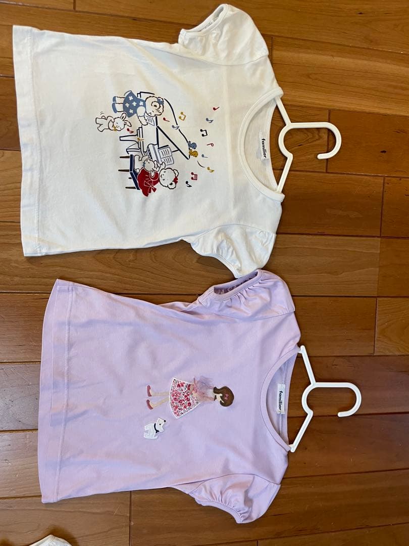 ファミリア　Tシャツx5 チュニックx2 ロンTx1 おまけ