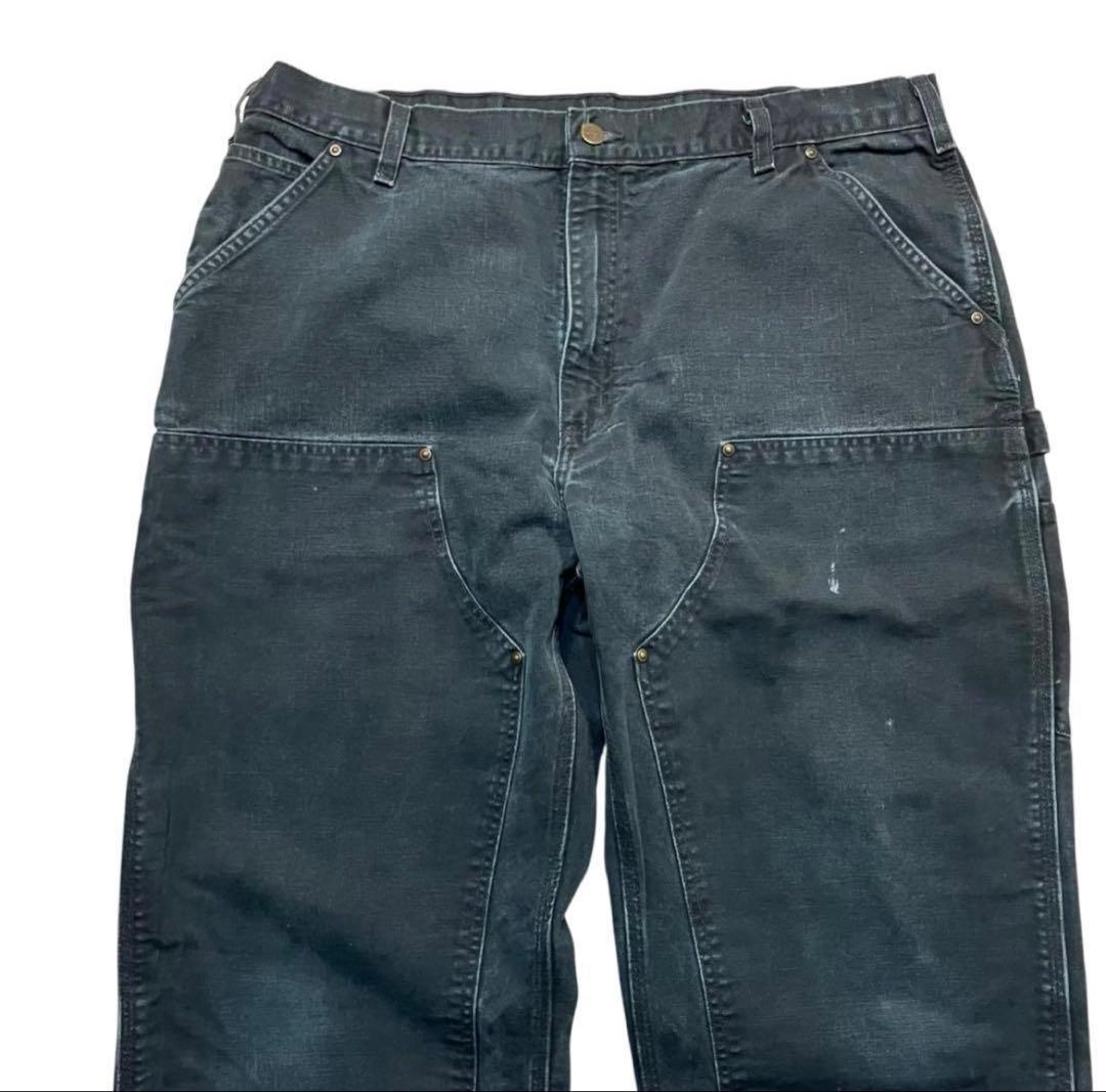 カーハート ダブルニー B136 ペインターパンツ ブラック