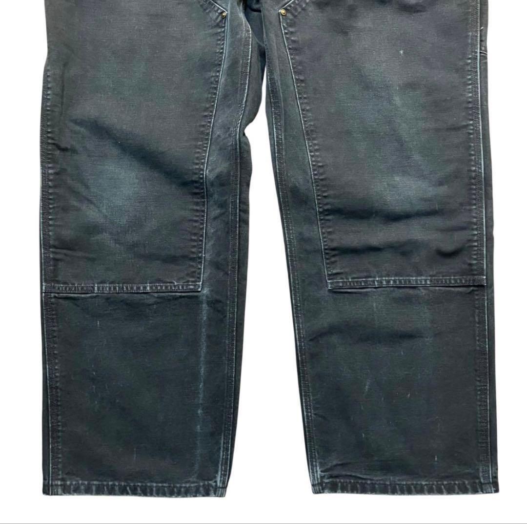 カーハート ダブルニー B136 ペインターパンツ ブラック