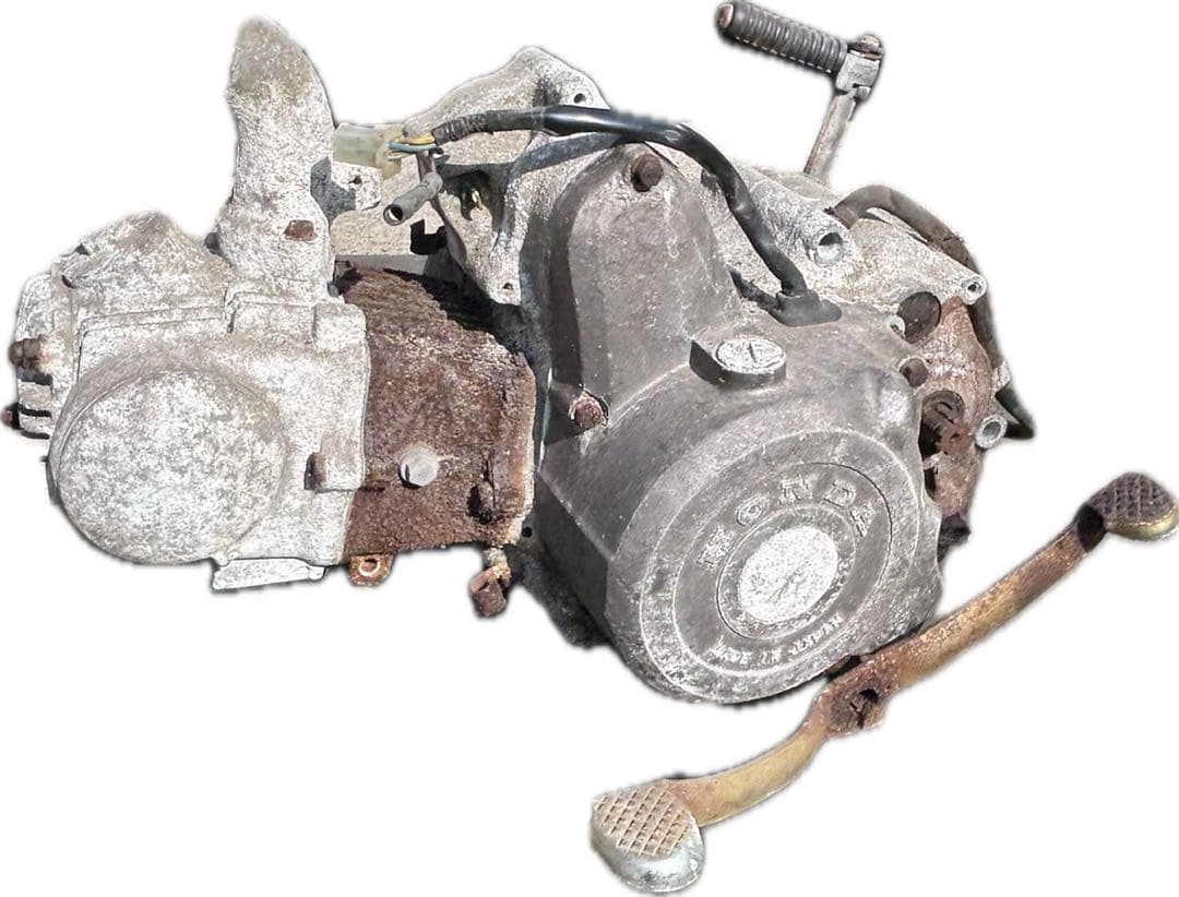 ホンダ c70 エンジン セル付き3速