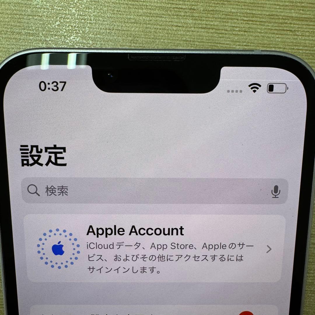 訳あり品/美品Apple iPhone14 512GBパープル 本体