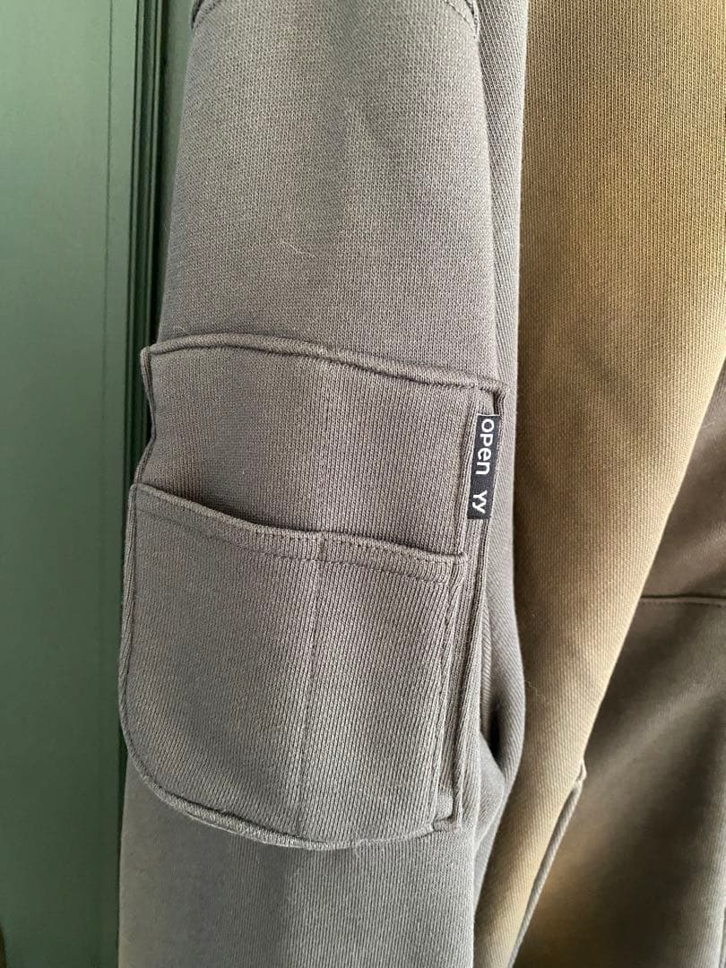 正規品 OPEN YY POCKET WASHED BOX HOODIE