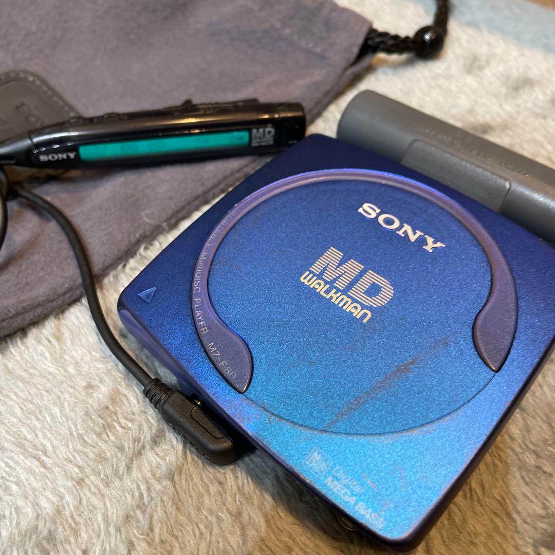 ポータブルプレーヤー SONY MD Walkman MZ-E80