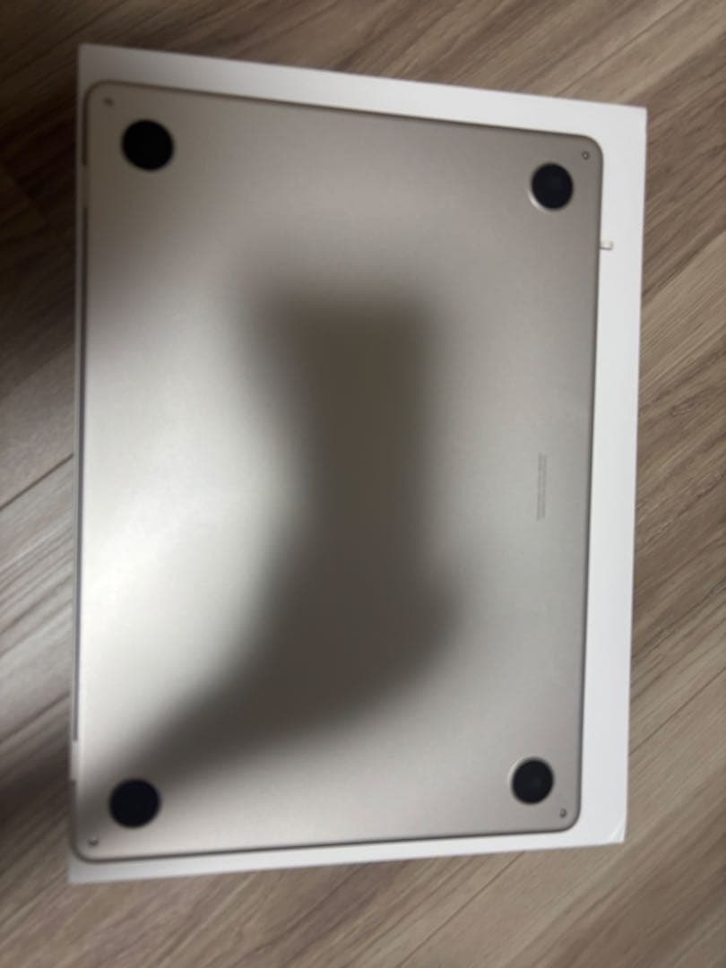Apple MacBook Air M2 スターライト　本体 充電器付き　箱付き