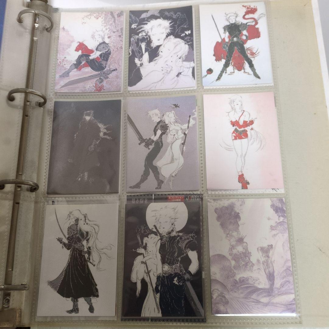 ファイナルファンタジーVII 公式バインダー、及び全コレクション139枚