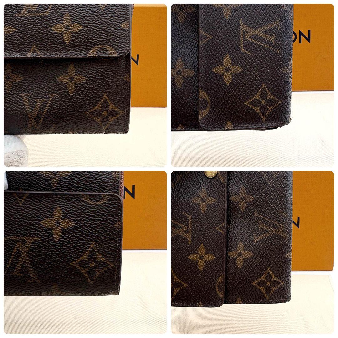 【美品】ルイヴィトン ポルトフォイユ サラ モノグラム 長財布 カード クレディ