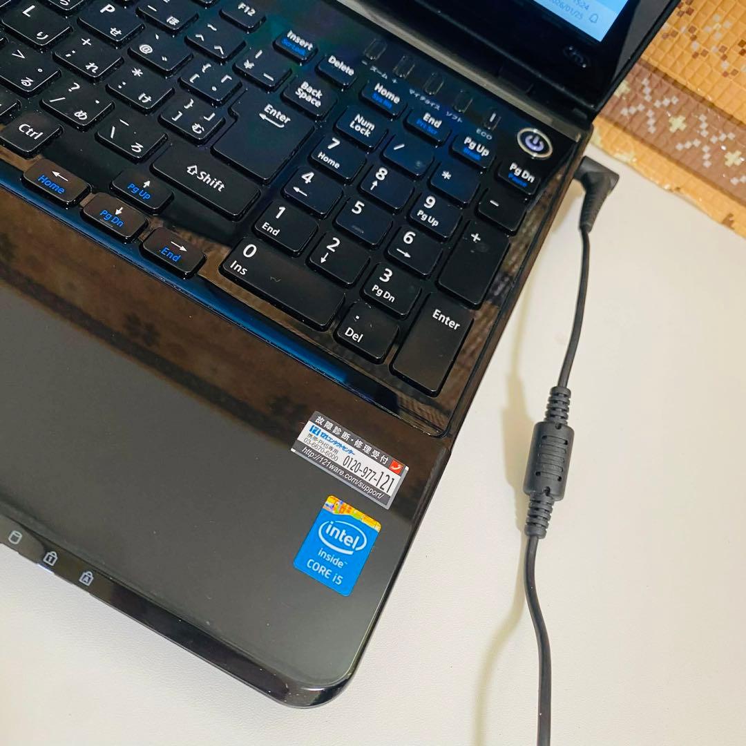 Y66 NECノートパソコン i5メモリ8G高速 Windows11オフィス付き